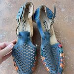 Free People Woven wedge heels sz 10 women’s Photo 1