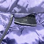 Stylish Women's Purple and Black Puffer Jacket Size XL Photo 5