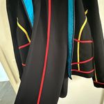 Citrine Black Jacket with Vibrant Trim Size 12 Photo 2