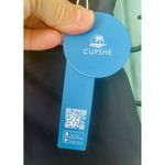 Cupshe Navy Blue 1-Piece Swimsuit XS NWT Photo 3