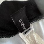 Onzie Crop Blue Geometric Tie Dye Top Athleisure Workout Medium/Large Photo 2