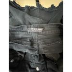 Wax Jean Wax Jeans Distressed Black Denim Mini Skirt Photo 1