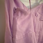 Abercrombie & Fitch A&F Purple Drop Waist Ruffle Dress Photo 2