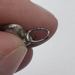 Vintage Women's Elephant 3D 925 Sterling Silver Bracelet‎ Charm Necklace Pendant Photo 7