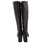 CNC Costume National Womens Tall Knee High Leather Boots Brown Size 36.5 Photo 5