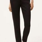 Loft Womens Marisa Skinny Ankle Pants Size 8 Black Career Professional Office Photo 0