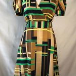Target The Webster Miami at V-neck Midi Retro Geometric Print Dress Women's Sm Photo 9