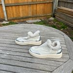 Voile Blanche Luna Leather Fur Trim Sneaker Bootie Boots Size 40 / Size 8.5 Gray Photo 4