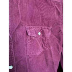 American Eagle  Corduroy Button Shirt Shacket Cozy Winter Scandi Indie Western Photo 6
