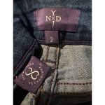 NYDJ lift tuck crop wide leg blue jeans with 1.5" hem size 2-4 28" waist Photo 9