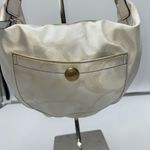 Coach  Vintage Ivory‎ on White Signature Hobo Bag Photo 1