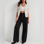 Levi's 🆕 NWT Levi’s Cinch Baggy High Rise Straight Leg Jeans Wide-Leg Black Sz 25 X 31 Photo 6