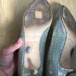 Jimmy Choo  heels/kitten heels size 42 metallic silver new years festive holiday Photo 7