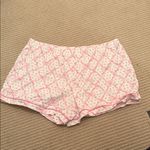 Roller Rabbit ×LoveShackFancy Pink ribbon pajamas with polo BOTTOMS ONLY Photo 2