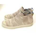Rothy's  High Top Slip On Stretch Casual Sneaker Tan Cream Camo Size 10.5 Photo 2