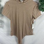 BP NWT  Striped ribbed bodysuit Photo 0