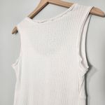 Soft Surroundings  Button Front Cotton Tank Top White Y2K Feminine, S Photo 5