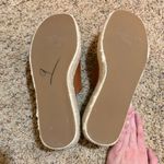 Freebird Leather Cognac Brown Platform Espadrille Wedge Heel Sandals Slip On Size 10 Photo 7