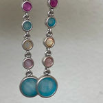 None Super cute multi colored dangle earrings Photo 2