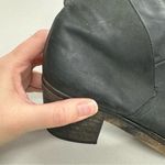 Free People  Brooks Black Leather Distressed Ankle Boots Womens 38 Fall Boho Photo 5