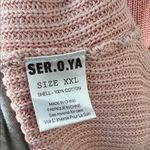 SEROYA Yonit Sweater Dress in Cintz Rose Pink XXL $148 Photo 7