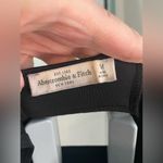 Abercrombie & Fitch Scuba Skater back cutout Black Dress Size Medium Photo 6