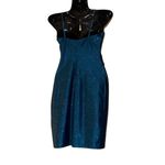 Honey and Rosie   Women's XS‎ Teal Glitter Mini Dress Party Cocktail Photo 1