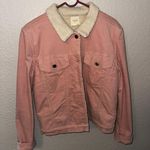 Francesca's Sherpa Lined Corduroy Jacket Photo 0