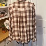 Time And Tru 💰💰💰BOGOHO 💰💰💰Plaid  LS Button Up Top Photo 4