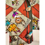 LS Collections Retro Colorful Equestrian‎ 80s Bomber Style Jacket One Size O/S Gold Size M Photo 6