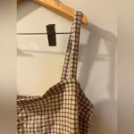 Madewell Square-Neck Supercrop Tank Top in Plaid Photo 7