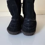 Sorel Women’s  Joplin Suede Black Ankle Boots Moccasins SZ 8.5  Winter Snow Photo 3