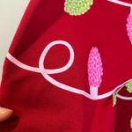 MarleyLilly Holly Jolly Christmas Sweater L/XL Red Lights Graphic Photo 3