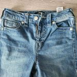 True Religion Halle High Rise Super Skinny Jeans Size 27 Raw Hem Denim 206568 Photo 10