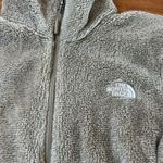 The North Face Like new women full zip Fleece Jacket in Tan size L Photo 1