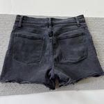 Madewell Washed Black High Rise Denim Boy Shorts Size 28 Photo 3