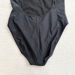 La Blanca  Classic Square Neck Black Bathing Swimsuit Low Back Skinny Strap 14 Photo 9