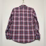 Carhartt  Women’s Plaid Cotton Button Down Casual Shirt Red Blue Women’s S Photo 1
