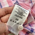 Columbia  Women’s Cotton Pink Camp Henry Short Sleeve Shirt Button Front Size L Photo 7