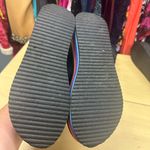 Rocket Dog  Women's Hanalei Grosgrain Cotton/Rainbow Eva Heeled Sandal SZ 11 EUC Photo 7