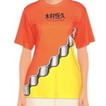 Rabann Kimura organic cotton colourblock Tee Yellow Size M Photo 3