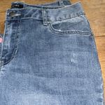 Baccini Woman’s  SLIM STRAIGHT ANKLE JEANS WITH BUTTONS AT ANKLE SIZE 10 Photo 7