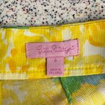 Lilly Pulitzer  Deenie Sunglow Floral Yellow First Impression Shorts Women’s 4 Photo 2