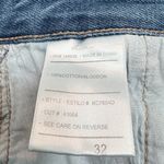 Kancan Tie Waist Cuffed Jean Shorts in Blue Casual Summer Rigid‎ Plus Size 32 Photo 6