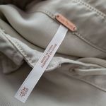 Free People Neutral Under Your Spell Tencel Tunic Blouse Size XS Western Country Photo 6