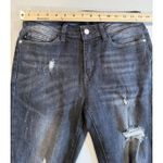 Judy Blue Skinny Jeans Women 28" Distressed Raw Hem Stretch Travel Grunge Punk Photo 4