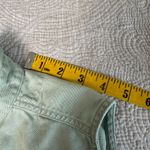 Cherokee Vintage Twill Sleeveless Button Down Shirt Top Womens M Medium Green Photo 4