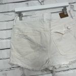 American Eagle Y2K  90s Boyfriend Denim Shorts Distressed White Women’s 6 Summer Photo 9