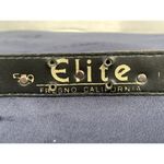 Vintage Elite Womens Belt Large Metallic Medallion Gold Buckle Retro 80s 90s Photo 9