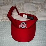 OSU OHIO STATE BUCKEYES Woman’s RED VISOR HAT Photo 0